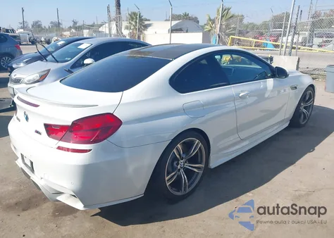 2013 BMW M6 из США, поврежденный, VIN WBSLX9C57DC968615